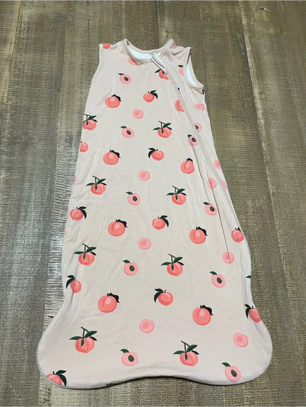 Kyte BABY Peach-Print Sleeveless Sleep Sack